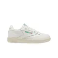 Reebok Jungen Club C Sneaker, Chalk Chalk Glegrn, 38 EU