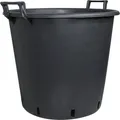 Geli Pflanzkübel Geli Pflanzcontainer Ø 50 x 50 cm schwarz