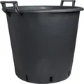 Geli Pflanzcontainer Ø 50 x 50 cm schwarz  Blumentöpfe & Übertöpfe