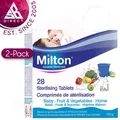 Milton Standard Sterilisieren Tablet │ für Fütterung Utensilien│2 Pack 28