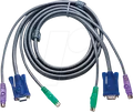 ATEN 2L-5005PC - KVM Kabel, VGA, PS/2, 5 m