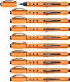 STABILO - Tintenroller - worker+ - medium - 10er Pack - blau