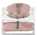 Hauck Hochstuhlauflage Select - Disney - Minnie Mouse Rose, Sitzkissen Sitzauflage für Alpha Hochstuhl
