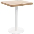 Bistrotisch Hellbraun 60x60 Cm Mdf - Vidaxl
