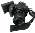 Canon EOS 250D DSLR Kamera 24.1MP mit EF-S 18-55mm f/4-5.6 IS STM Schwarz L3