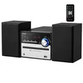 Retro HIFI Musikanlage Stereoanlage Kompaktanlage Mini HIFI Anlage Musik Center