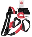 Christopeit Sport Schlingentrainer, rot (rot, schwarz), B/H/L: 180cm