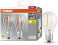 OSRAM LED Lampe E27 6,5W warmweiß 2700K • Filament • 2er Pack • 806lm A60