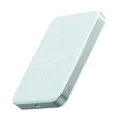 Anker MagGo Powerbank, Ultra-schlankes 10.000mAh magnetisches Akkupack, Qi2-zertifiziert, portabel, 15W Ultra-schnelles MagSafe-kompatibles Ladegerät, ergonomisches Design, nur für iPhone 17/16/15/14