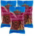3er Pack - TRS Ganze Chilis EXTRA SCHARF (3x 50g) | Whole Chillies Extra Hot