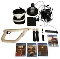 XXL PS4 VR Brille KOMPLETTSET + 2 Move Controller + KAMERA +Move Gun + 4 Spiele✅