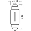 OSRAM Glühlampe, Türleuchte 64182bl