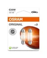 2x OSRAM ORIGINAL C5W GLÜHLAMPE 12V SV8.5-8 | 6418-2BL