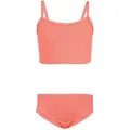 Aquarti Bustier-Bikini Aquarti Mädchen Bikini Set Bustier Bikinislip Zweiteiliger Badeanzug orange 140