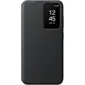 Samsung Smart View Wallet Case Galaxy S24 Schutzhülle schwarz Flip Case Cover