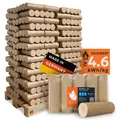 HEIZFUXX® Nestro XL Holzbriketts DIN 960 kg Palette / Made in Germany