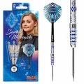 BULL'S Sarah Milkowski Steel Dart, 90% Tungsten