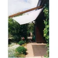 FLORACORD Sonnensegel, rechteckig, 330 x 140 cm - weiss