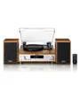 Lenco MC-160WD - HiFi Stereo system with Record Player DAB+/FM radio and Bluetooth - Wood - Plattenspieler