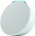 Amazon Echo Pop, Amazon Alexa, Rund, Weiß, Android, Fire OS, iOS, 4,95 cm, Tasten