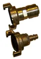 Set Adapter Klauenkupplung Geka auf Stecker / Kupplung Druckluft DN 7.2, .482