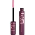 Maybelline New York Sky High Burgundy Haze Mascara für extreme Länge & volles Volumen, Wimperntusche in edlem Weinrot/Burgunder, Tower Flex Bürste & Bambusextrakt für definierte & lange Wimpern