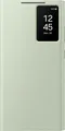 Echtes Offizielles Samsung Galaxy S24 Ultra Smart View Wallet Case Hellgrün