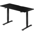 Juskys Schreibtisch Office Stand 140 x 60 cm Schwarz