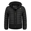 Geographical Norway Parka Winter Jacke Parka Steppjacke Kapuze Kapuzenjacke Parka Outdoor Stepp schwarz L