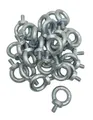 25x Kleinsorge 66100081 DIN 580 M8 Stahl verzinkt C15E Ringschraube