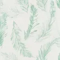 Profhome 358964-GU Natur Tapete Federn matt grün blau grau 5,33 m2