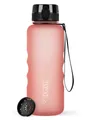 720°DGREE Trinkflasche Trinkflasche uberBottle softTouch mit Sieb flamingo pink 1,5l