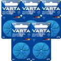 5 x Varta Hearing Aid Batteries 675 PR 44 1,45 V im 6er Blister