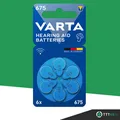 1 x VARTA Hearing Aid Batteries 675 - 6er Packung