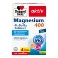 Doppelherz Magnesium 400 + B1 + B6 + B12 + Folsäure Tabletten 155.8 g