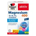Doppelherz Magnesium 400 + B1 + B6 + B12 + Folsäure Tabletten , 120 St 16350185