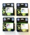 4 x Original Tinte HP Officejet Pro 8600 8610 8620 8615 8640 / Nr. 950XL 951XL