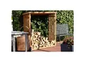 Dobar 56090e Kaminholzregal XL, 140x50x143cm