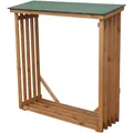 Holzlege 140x50x143 cm Kaminholzregal Brennholzregal Feuerholzregal