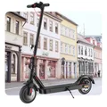 E Scooter mit Straßenzulassung, ABE Elektroroller Belastung bis 120kg, 30 km Reichweite, LED, 20km/h, 350W Motor, 8,5 Zoll Wabenreifen,Duales Bremssystem E Roller für Erwachsene