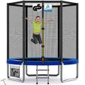 Trampolin Outdoor Ø 183/228/305/366/427 cm Indoor Trampolin Kinder Gartentram...
