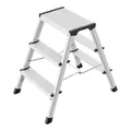 Hailo D60 StandardLine Aluminium-Trittleiter 2x3 Stufen