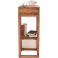 Mid.you Beistelltisch, Sheesham, Holz, Sheesham, massiv, 1 Schublade(n) Schubladen, quadratisch, eckig, 35x90x35 cm, Stauraum, Wohnzimmer, Wohnzimmertische, Beistelltische
