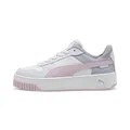 PUMA Damen Carina Street Turnschuhe, Puma White Grape Mist Puma Silver, 36 EU