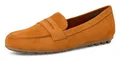 Mokassin, Slipper, Business Schuh, Schlupfschuh mit Touch-IT Ausstattung, Gr. 40, orange