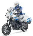 BRUDER, DUCATI Scrambler Polizeimotorrad mit Fahrer, 1/16, BRU62731