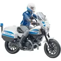 bruder bworld Scrambler Ducati Polizeimotorrad, Modellfahrzeug
