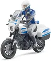 bruder 62731 - Bworld Scrambler Ducati Polizeimotorrad & Polizist - 1:16 Wachtme
