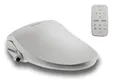 LEEVENTUS Japanische Toilette – J850R Standard Version, Dusch-WC-Aufsatz mit tankloser Durchlauferhitzer-Technologie, mit Memoryfunktion, Sitzheizung, Fernbedienung, LED-Nachtlicht, Geruchsabsaugung