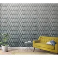 Marburg Vliestapete Grafisch 3D-Motiv Grau 270 cm x 159 cm FSC